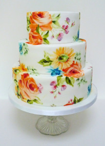 bright wedding cake_NeviePieCakes_£440